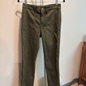 J.Crew Green Chino Pants – Style #J7144 – Size 26T
